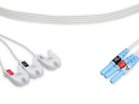 DIN Style Compatible Disposable ECG Leadwire Online now