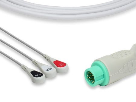 Biolight Compatible Direct-Connect ECG Cable For Discount