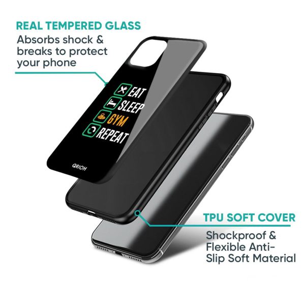 Daily Routine Glass Case for Realme 8 For Sale