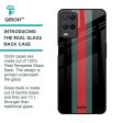 Vertical Stripes Glass Case for Realme 8 Hot on Sale