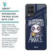 Struggling Panda Glass Case for Realme 8 For Cheap