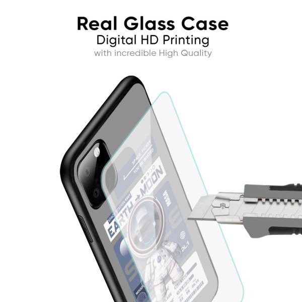 Space Flight Pass Glass Case for Realme 8 Sale