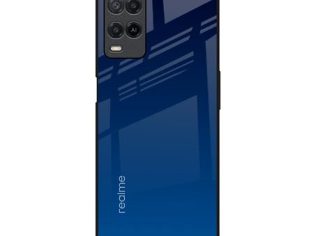 Very Blue Glass Case for Realme 8 For Cheap