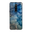 Blue Cool Marble Glass Case for Xiaomi Redmi K20 For Discount