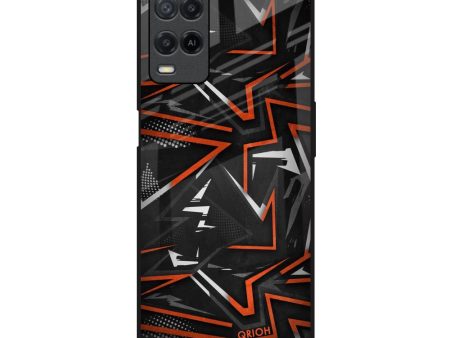 Vector Art Glass Case for Realme 8 on Sale