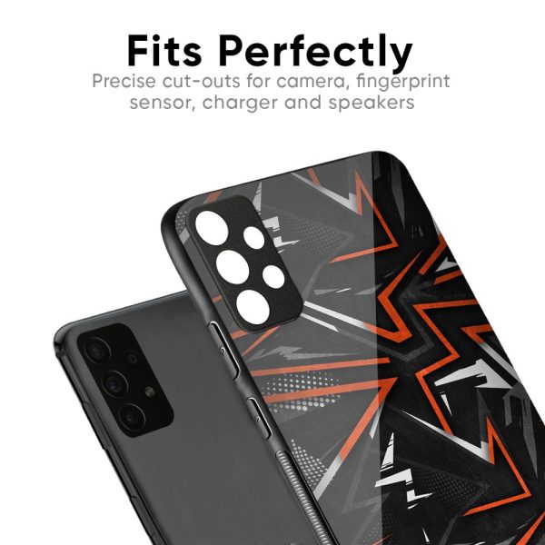 Vector Art Glass Case for Realme 8 on Sale