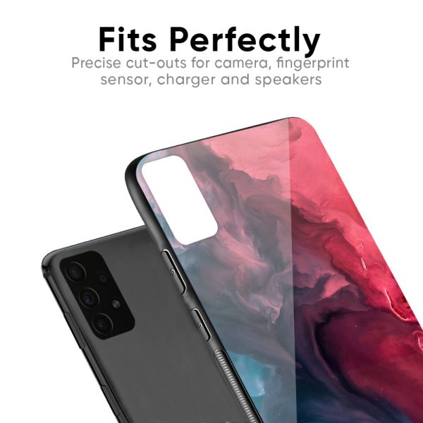 Blue & Red Smoke Glass Case for Xiaomi Redmi K20 For Discount