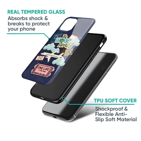 Tour The World Glass Case For Xiaomi Redmi K20 Fashion