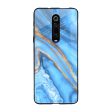 Vibrant Blue Marble Glass Case for Xiaomi Redmi K20 on Sale