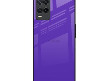 Amethyst Purple Glass Case for Realme 8 Online now