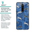 Blue Cheetah Glass Case for Xiaomi Redmi K20 For Sale