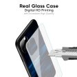 Blue Rough Abstract Glass Case for Realme 8 For Discount