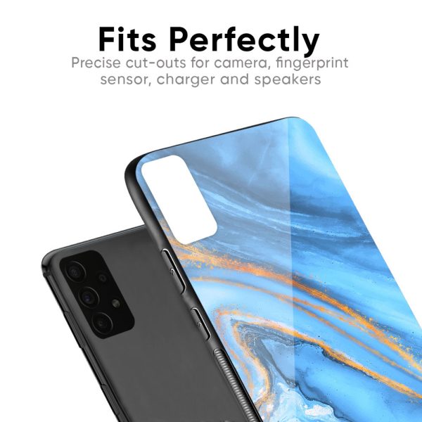 Vibrant Blue Marble Glass Case for Xiaomi Redmi K20 on Sale