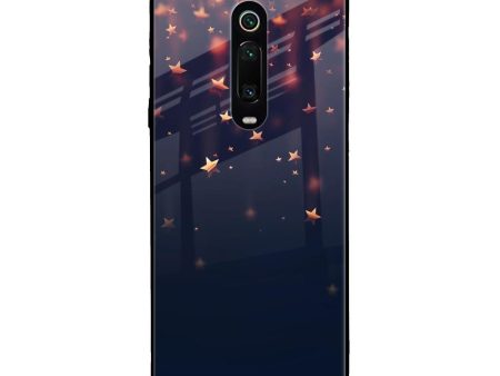 Falling Stars Glass Case For Xiaomi Redmi K20 Fashion