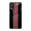 Vertical Stripes Glass Case for Realme 8 Hot on Sale