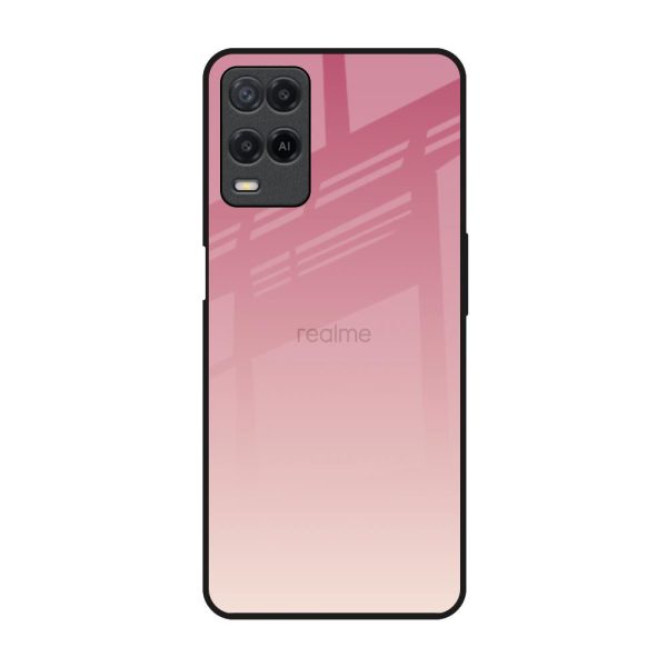 Blooming Pink Glass Case for Realme 8 Discount