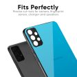 Blue Aqua Glass Case for Realme 8 For Discount