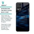 Blue Rough Abstract Glass Case for Realme 8 For Discount