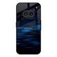 Blue Rough Abstract Glass Case for Nothing Phone 2a Plus on Sale