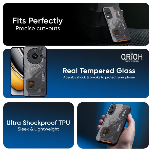 Tech Lifestyle Glass Case for Realme 8 For Discount