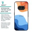 Wavy Color Pattern Glass Case for Nothing Phone 2a 5G Online