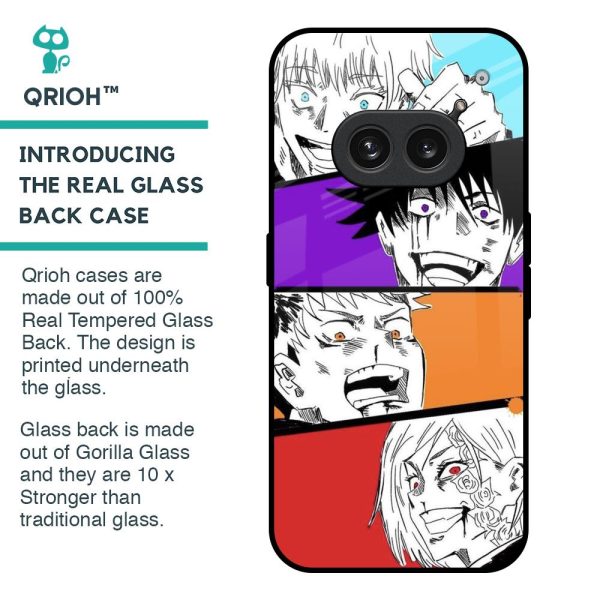 Anime Sketch Glass Case for Nothing Phone 2a Plus on Sale