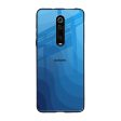 Blue Wave Abstract Glass Case for Xiaomi Redmi K20 For Discount