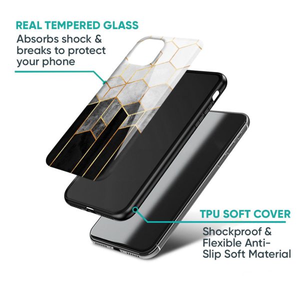 Tricolor Pattern Glass Case for Oppo Reno8T 5G Cheap