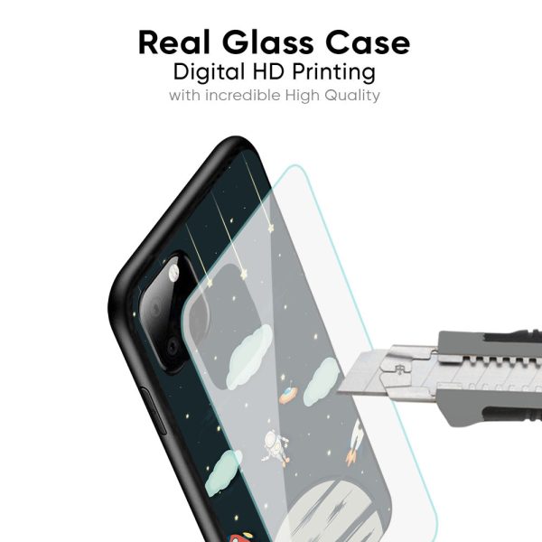 Astronaut Dream Glass Case For Redmi K50i 5G on Sale