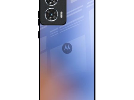 Blue Aura Glass Case for Motorola Edge 50 Fusion 5G For Sale