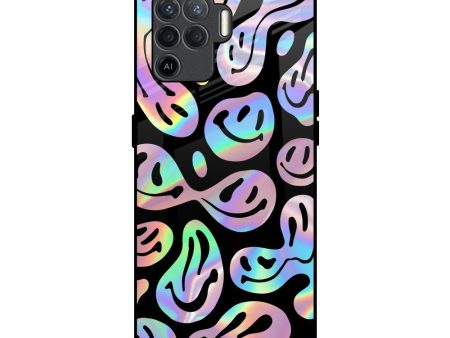 Acid Smile Glass Case for Oppo F19 Pro For Discount