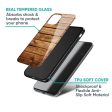 Wooden Planks Glass Case for Oppo A36 Discount