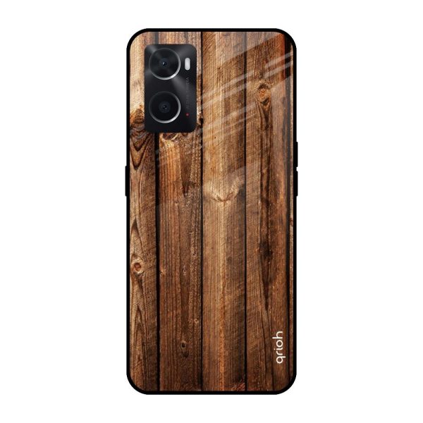 Timber Printed Glass case for Oppo A36 Hot on Sale