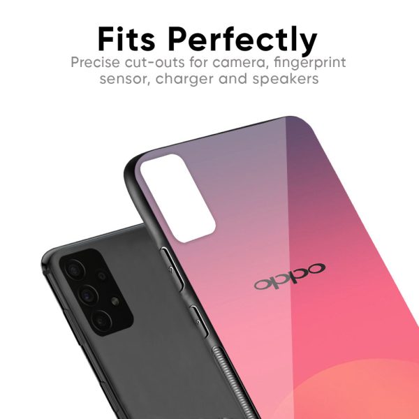 Sunset Orange Glass Case for Oppo Reno8T 5G Supply