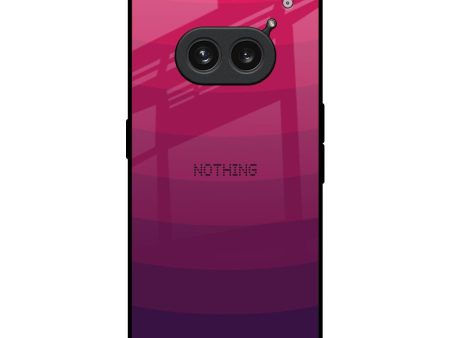 Wavy Pink Pattern Glass Case for Nothing Phone 2a 5G on Sale