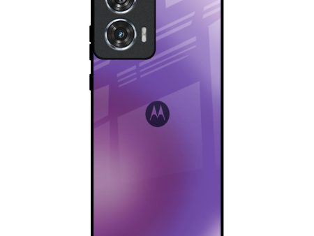 Ultraviolet Gradient Glass Case for Motorola Edge 50 Fusion 5G Online now