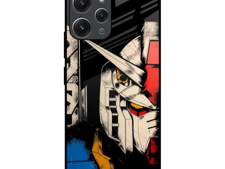 Transformer Art Glass Case for Redmi 12 Online Hot Sale