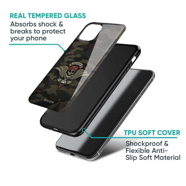 Army Warrior Glass Case for Samsung Galaxy F34 5G For Sale