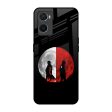 Anime Red Moon Glass Case for Oppo A96 For Sale