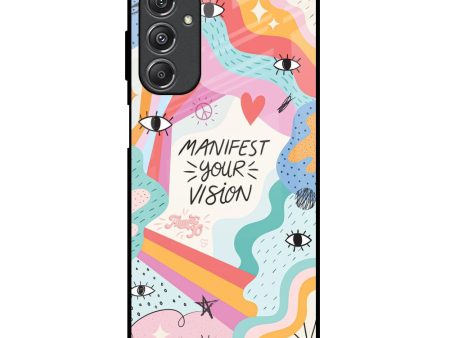 Vision Manifest Glass Case for Samsung Galaxy M34 5G For Sale