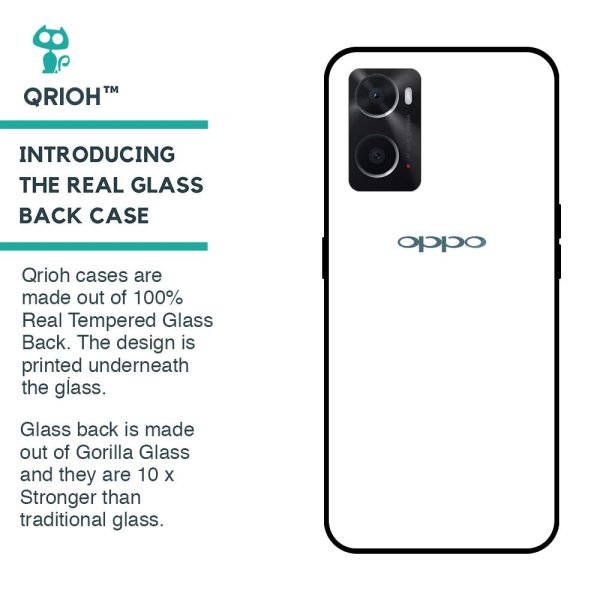 Arctic White Glass Case for Oppo A36 Hot on Sale