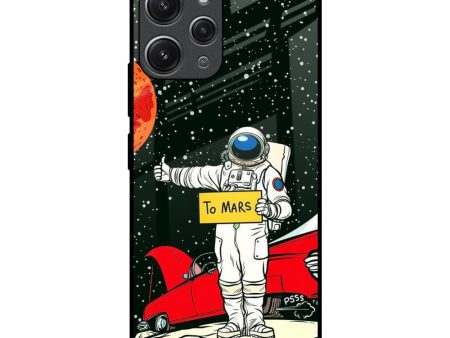 Astronaut on Mars Glass Case for Redmi 12 Online Sale