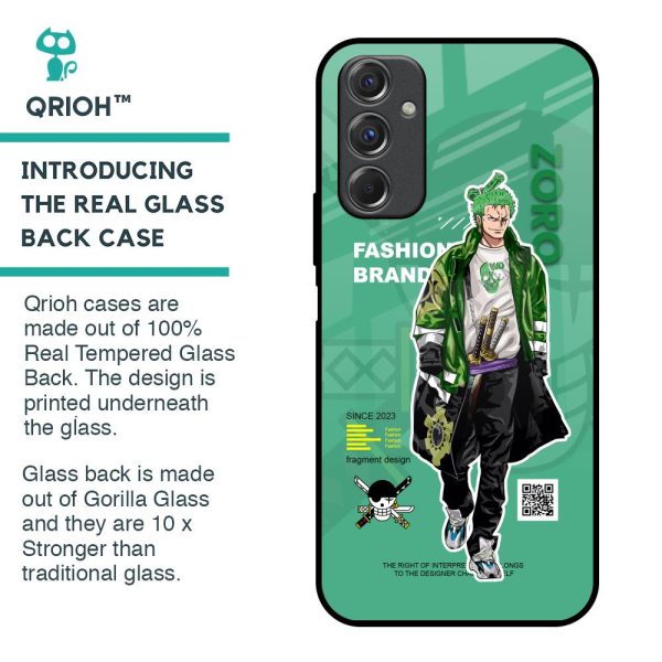 Zoro Bape Glass Case for Samsung Galaxy F34 5G Online Sale