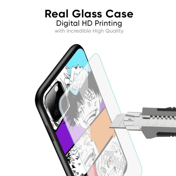 Anime Sketch Glass Case for Samsung Galaxy M34 5G Sale