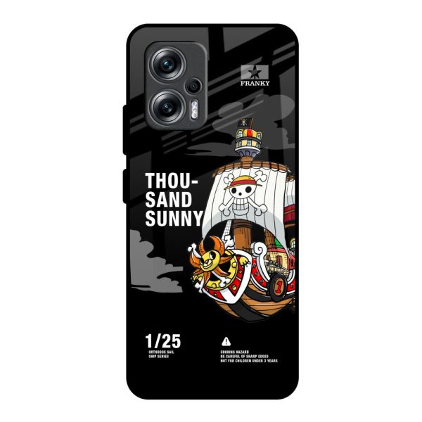 Thousand Sunny Glass Case for Redmi K50i 5G Online Sale