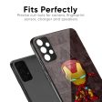 Angry Baby Super Hero Glass Case for Oppo F19 Pro on Sale