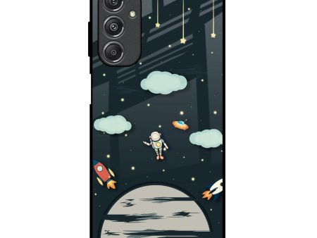 Astronaut Dream Glass Case For Samsung Galaxy M34 5G Cheap