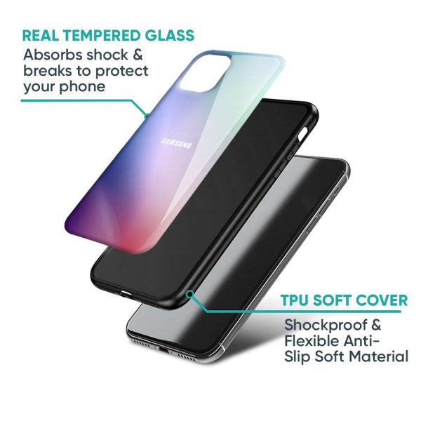 Abstract Holographic Glass Case for Samsung Galaxy M34 5G Fashion