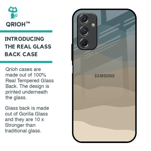 Abstract Mountain Pattern Glass Case for Samsung Galaxy F34 5G Online