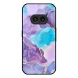 Alcohol ink Marble Glass Case for Nothing Phone 2a 5G Online Sale